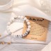 Sister Birthday Gifts from Sister, Sister Bracelet Jewelry for Girls Soul Sister Unbiological Gifts Best Friend Bracelets for Women (Big White) T025-Sister C